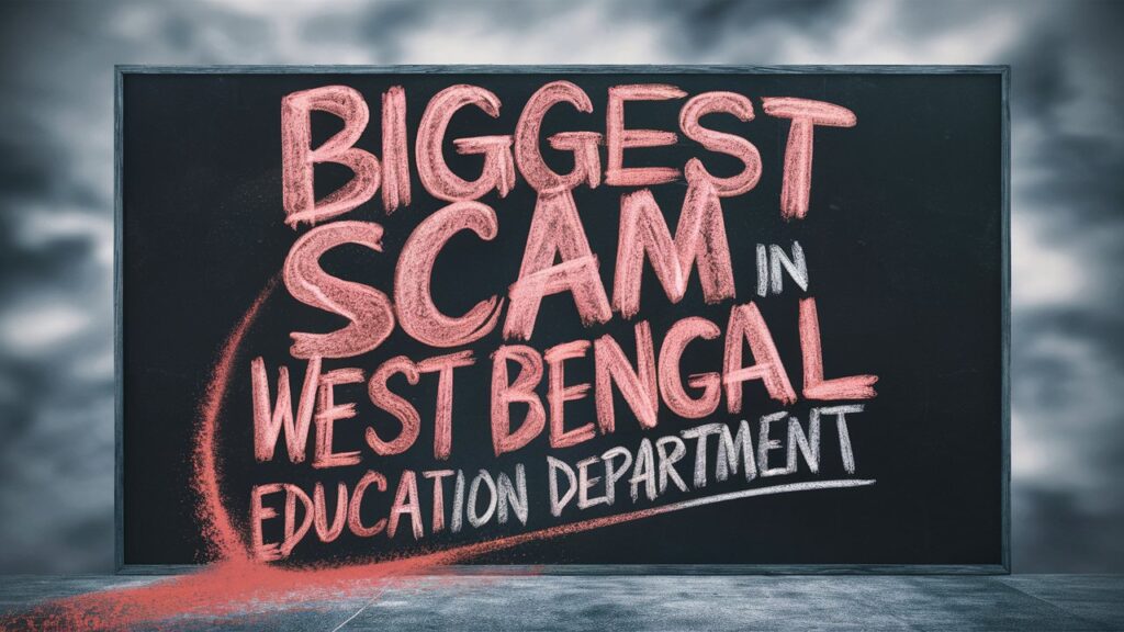 Government of West Bengals Biggest Scam education